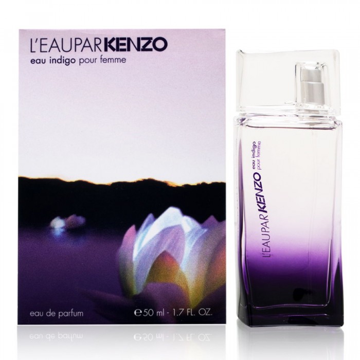 Kenzo leauparkenzo eau indigo pour femme eau de parfum 50ml  1.7 FL.OZ. Natural spray vaporisateur