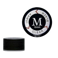 Kamui Clear Black cuoio laminato 10 strati 100% pelle suina, prodotto in Giappone, durezza Medium diametro mm.13
