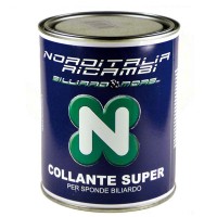 Biliardo N Norditalia Ricambi  Collante super gr.750 per sponde biliardo.