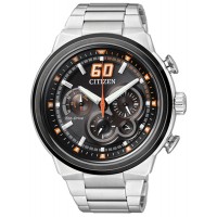 Citizen OF Crono Acciaio CA4134-55E Eco Drive, cronografo lettura 24h.