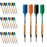 Dardi set di 24 Freccette Softdard Super Slim, punta in plastica, 1-4 BSF 2BA 18gr.