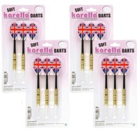 Karella soft England 4 set da 3 dardi 16gr. punta plastica