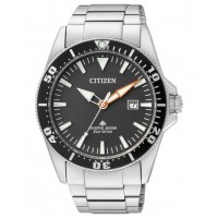 Citizen Marine Diver 200 MT Eco Drive BN0100-51E. Eco Drive, riserva di carica 180 giorni, orologio solo tempo.