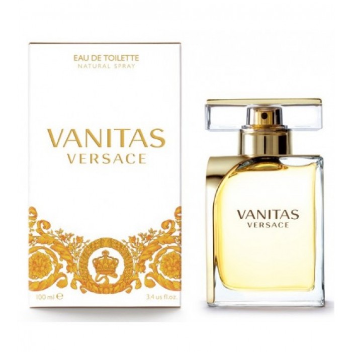 Vanitas Versace Eau de Toilette natural spray 50ml. Profumo autentico ed originale.