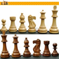 Pezzi degli scacchi modello Enrico VIII Staunton KH 78 MM 