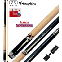 Renzline Champion KH10 Limited Edition stecca pro smontabile 2 pz., biliardo pool tutte le discipline cm. 147 punta  m.13. Scatola gesso Tweeten Master in omaggio. Speciale prezzo!