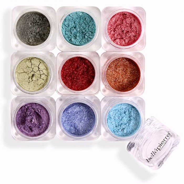 Bellapierre Ombretti Fabulouse 9 stack shimmer powder pila da 9 colori