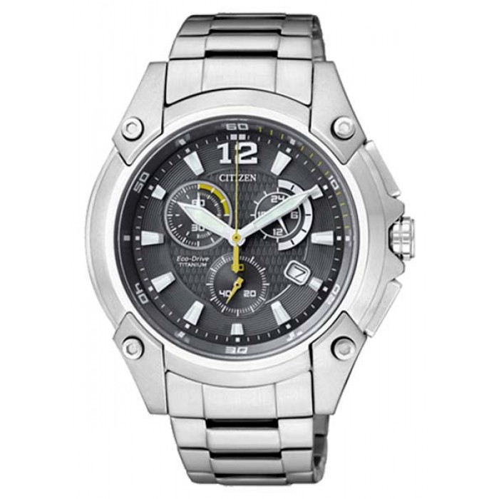 Citizen AT2040-50H Super Titanio Ti+IP 2040 Crono Eco Drive.