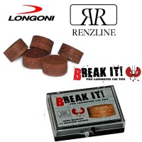 Longoni Renzline Break It! Un cuoio  mm.13 per il break, laminato composto da dieci strati di pelle suina.