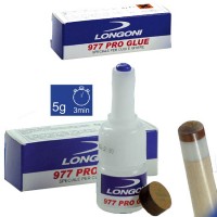 Biliardo stecca colla professionale Longoni 977 Pro Glue per cuoi e ghiere.