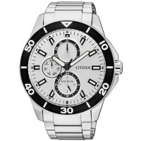 Citizen Metropolitan Multifunzione AP4030-57A Eco Drive, orologio solo tempo.