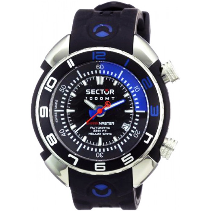 Sector Shark Master 1000 R3251178025 carica automatica  ETA2824 Swiss made.